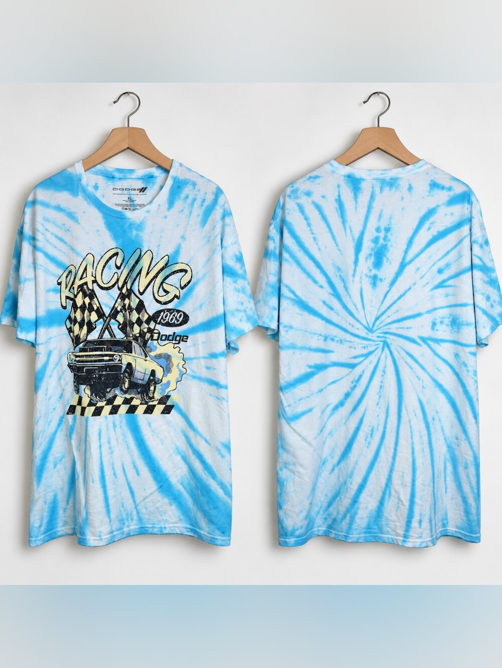 Dodge Racing 1969 Tie-Dye Graphic T-Shir